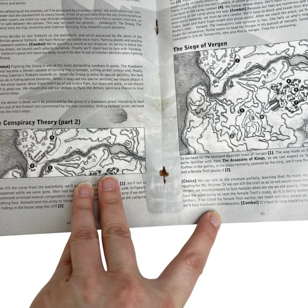 The Witcher 2 Xbox 360 Video Game with Manual & Quest Handbook